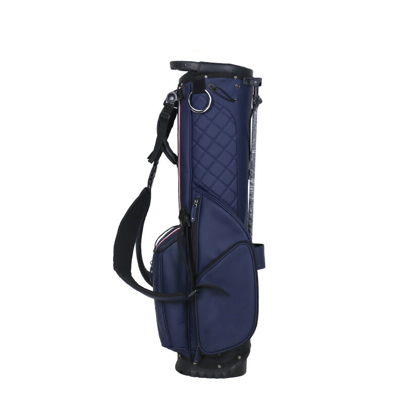 Premium PU Leather Golf Stand Bag – Lightweight, Durable, and Stylish with Organized Storage and Comfort for Every Golfe