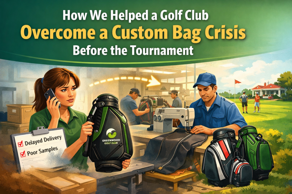 help custom golf bag